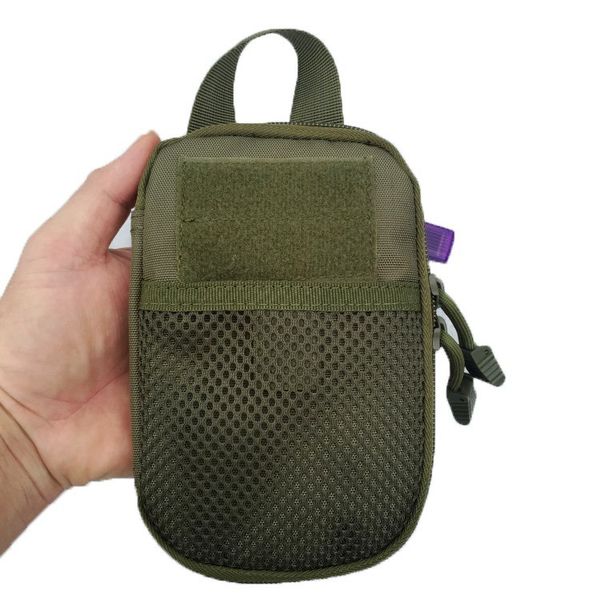 Outdoor multi-tool Accessory Bag Molle vest hanging bag Casual sports storage bag Mobile phone Fanny pack