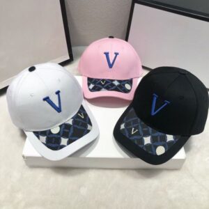 Casual Ball Caps Plaid Letter Designer Summer Cap Hats for Woman Nice Quality 3 Color Dome Adjustable