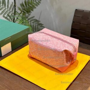 Designer Mini Makeup Bag For Women Travel Luxury Handbag Lady Girls Cosmetic Bag Fashion Toiletry Bag Zipper Wash Pouch Toiletry Purse BFD2501097
