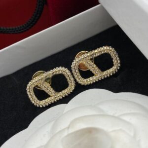 Designer earrings Luxury Women Bangle Necklace Bracelet Wedding Party Chain Bracelet Jewelry Wholesale Gift with Box
