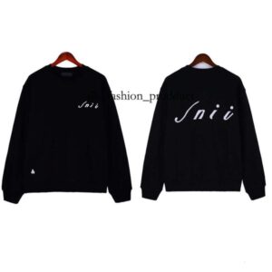Amirihoodi Designer Vintage Graphic Print Men High Quality Splash-Ink Sweater Set Fashion Hip Hop Letter Tops High Quality Versatile Top Amiriswearshirt 069 832