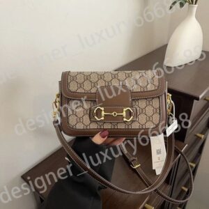 designers bags for womens2025 high-end and fashionable saddle bag with temperament, single shoulder crossbody bag