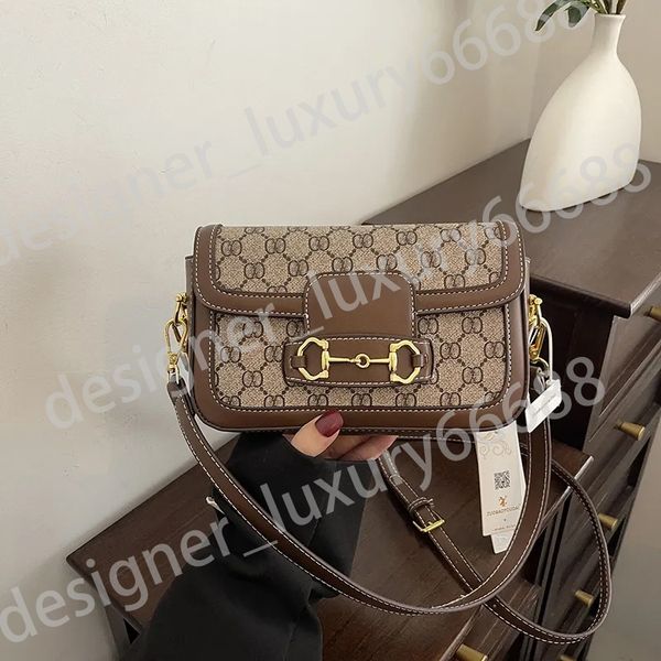 designers bags for womens2025 high-end and fashionable saddle bag with temperament, single shoulder crossbody bag