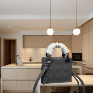 Small cute fashion leather ladies small bag luxury style with big brand box –D8064