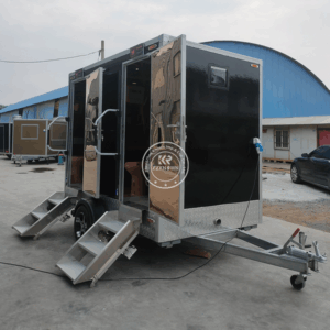 2025 Original Toilet Bathroom Mobile Price Vip Public Portable Luxury Restroom Trailer Portable Toilet Restroom Trailer