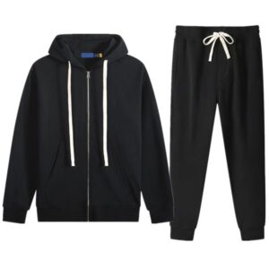 Men hoodie polo Small horse sweatshirts Top and pants Kangaroo pocket Hooded Outerwear Hoodies casual suit zipper Streetwear Sports suit tracksuit sweat suit sss