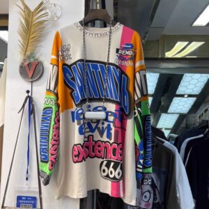 Stylish Unisex Oversized Tee – Autumn/Spring Seasonal Cotton Blend