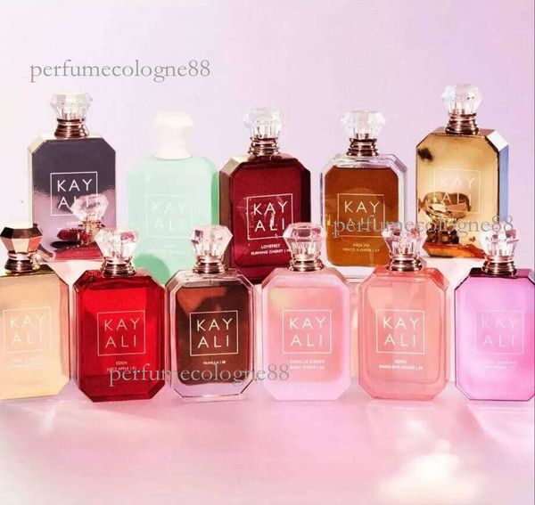 perfume cologne Kayali Vanilla 28 Perfume Yum Pistachio Gelato 33 Candy Rock Sugar 42 Men Woman Fragrance 100ml 3.4oz Long Lasting Smell EDP Man Women Neutral Cologne