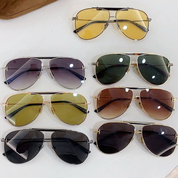 Mens designer sunglasses 1018 Mens business sunglasses UV400 protective vintage glasses Womens eyeglass vintage glasses Oversized square frame glasses