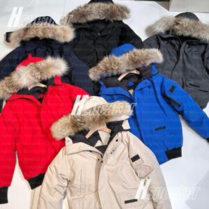 Designer Wyndham Pilot Jacket Puffer Jackets 01 Duck Down Coat Mens Women Warm Hooded Parka Winter Home Outdoor Wolf-fur Collar Windproof Thick Hoodie – Hot 999