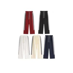 380g Composite Cotton Spring and Autumn High Waist Loose Tight Long Pants for Men