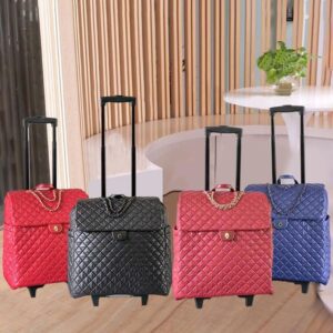 Designer Suitcases Designer Luggage Designer Travel Wheels for Women Valise Luggage Two Wheels Men Trolley Rolling Bag High Quality Metal AA
