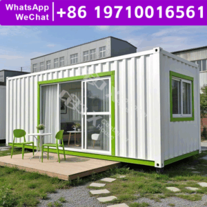 Energy Efficient Modular Temporary Housing Cabin Steel Green Building Earthquake Resistant Flat Pack House Prefab Portable Unit