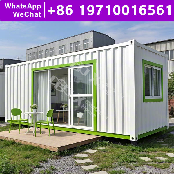 Energy Efficient Modular Temporary Housing Cabin Steel Green Building Earthquake Resistant Flat Pack House Prefab Portable Unit
