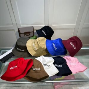 Stylish Woman's Bucket Hat Designer Men's Stingy Brim Hats Travel Casual Caps with Letters 10 Colors