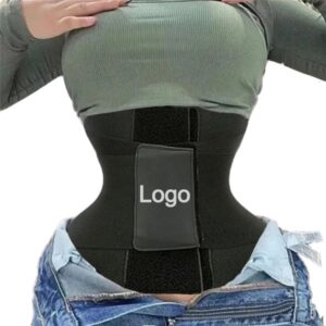 Shapewear Women Slimming Sheath Waist Trainer Body Shaper Flat Belly Cincher Sweat Workout Girdle Modeling Belt Corset 240327