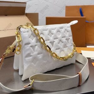 Luxury designer bags Womens wide shoulder diagonal bag with chain fashion handbag girls must wash bag 7A top leather cross body 26cm