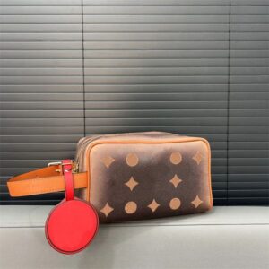 Makeup Bag Designer Men Womens Double Zipper Women Wash Bags Large Capacity Cosmetic Bags Classic Toiletry Bag BFD2412262