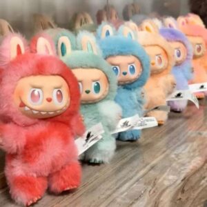 Cute Labubu Toys Full Series Cute Plush Toys Decorative Accessories Plush Keychain Mysterious PVC Childrens Day Surprise Labubus