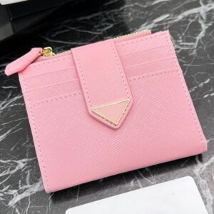 Wallets Designers Woman Designer Card Holder Coin Purse High Quality Leather Zipper Poucht Short Wallet Luxurys Interior Compartment Card Case Women Wallet