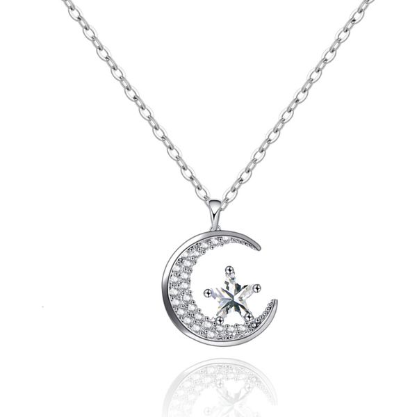 luxury necklaces designer necklace for woman moissanite pendant Stainless Steel Geometry Fashion Choker Pendant Necklace Beads Chain Jewelry Accessories