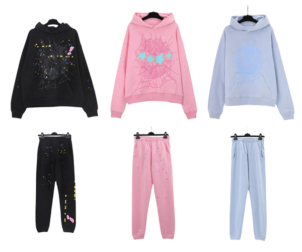 Unisex Designer Hooded Sweatshirt Set with Matching Pants