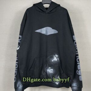 Men hoodie designer hoodie High quality Sweatshirt Premium Hoodie Streetwear Old retro style Flocking letters Men Plus size hoodie Fashion pullover 8913 sweater