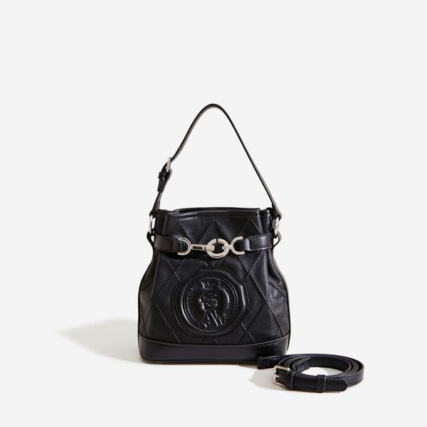 Fashion Bucket Canvas Bag Women S Single Shoulder Bag Crossbody Portable Women ENGLAND STYLE Messenger Bags