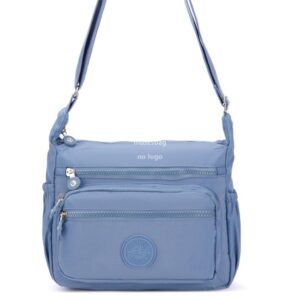 Foreign trade crossbody bag simple all-in-one travel large capacity waterproof multi-functional nylon crossbody bag wholesale