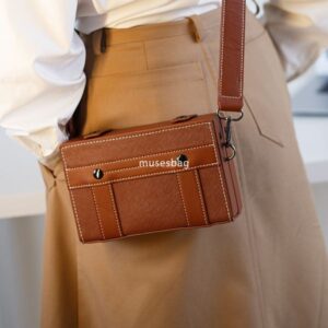 New sunspot bag men's fashion cool small square bag fashion casual stereotyped bag personality brand niche crossbody bag