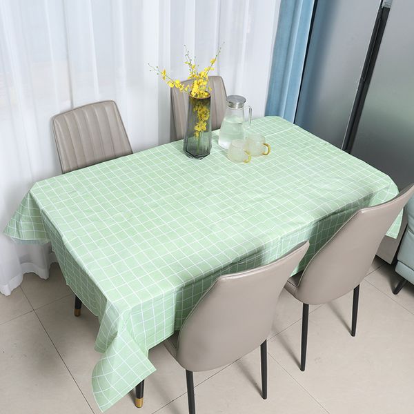 W105 Tablecloth fabric rural small fresh rectangular coffee table dining