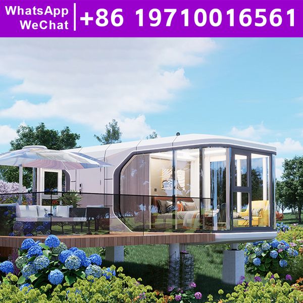 Modular House Capsule Home Homes Prefabricated House Cheap Housing Earthquake Resistant Buildings Prefab Houses Factory Price