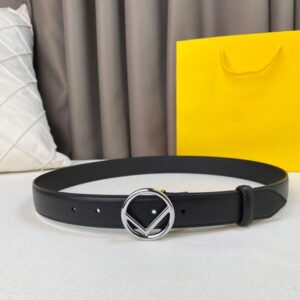 Designer Elegant Belt Genuine Leather Fashion Belts for Man Woman Classic Buckle 2 Colors No Box