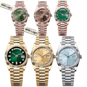 Original watches men DAY-DATE designer watches high quality AAA watch automatic movement mechanical Wristwatches 41MM 36MM for women rome dial waterproof montre