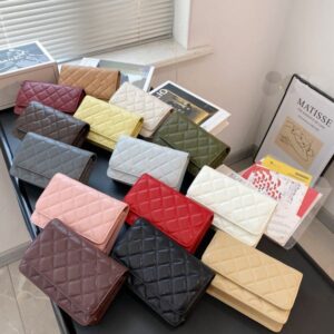 Designer Bag Ladies Fashionable Shoulder Bag Diamond Pattern Chain Square Bag Khaki Simple Crossbody Bag