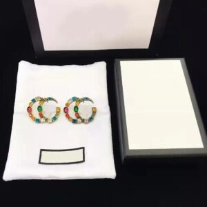 designer jewelry earrings Colored diamond earrings for women as wedding gifts