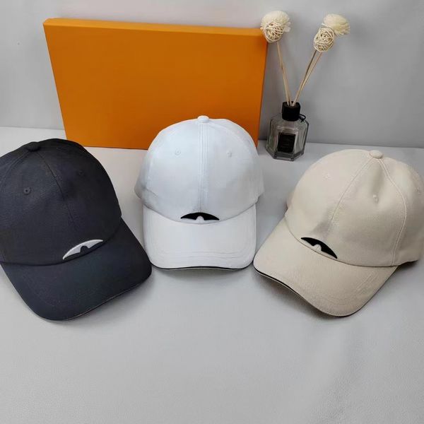 Mens Woman Designer Baseball Cap Luxury Fashion Adjustable Hats Classic Embroidery Letter Brand Caps Black Brown High Quality Sunscreen Hat