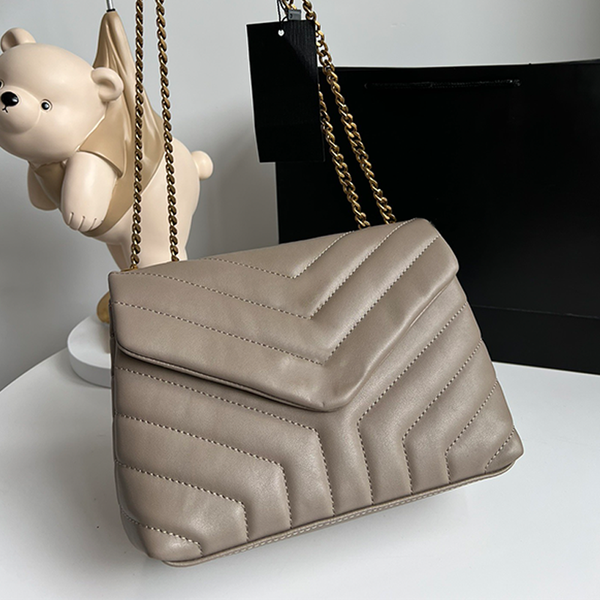 Luxury envelope bag fashion chain bag designer bag handbag straddle bag practical shoulder bag high quality leather bag classic letter logo christmas gift bag