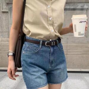 Asian Size Designer Shirts Womens Blouses with Small Horse Embroidery Loose Fit Long Sleeve Casual Solid Color Tops Matching for Couples