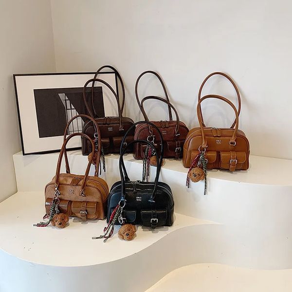 Designer Bag 2025 New Women's Shoulder Bag Black Brown Chain Stylish Shoulder Bag Crossbody Bag Casual and Simple for Everyday Commuting