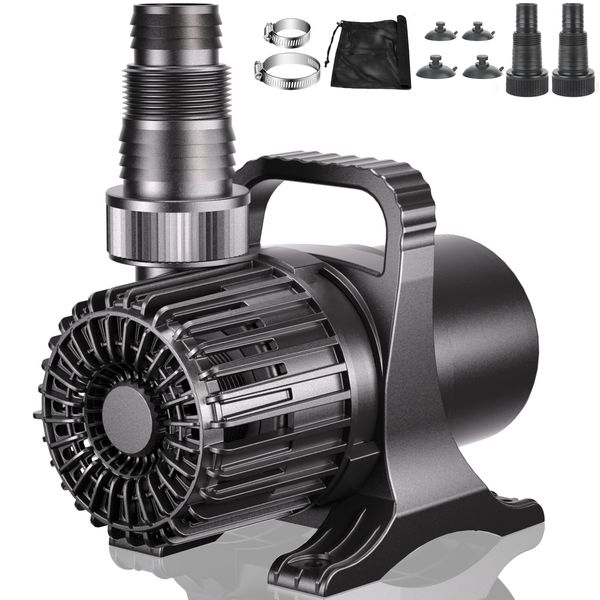 High Capacity (2200 GPH), UL Listed - Powerhead for Aquaria & Ponds: Durable Electric Suction/Submergible Pump