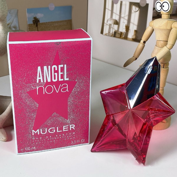 Angel Perfume 100ml Women Fragrance Eau De Toilette Parfum 3.4oz Long Lasting Smell Designer Brand Nova Woman Lady Girl Cologne Spray Body Mist Top Quality