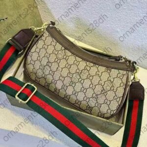 Designer bag luxury shoulder bag wallet handbag leather crescent chain crossbody bag designer wallets for women classic flap bag purse on chain coin designer wallet