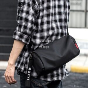 Spot wholesale single shoulder crossbody bag male Korean version postman small hanging bag hip hop simple fashion brand diagonal backpack foreign trade