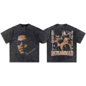 ALI300 2025 Spring/Summer Series Unisex Cotton Short Sleeve Crew Neck Heavy Cross-Border Jacket Knitted T-Shirt