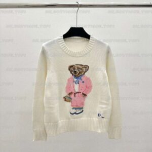 Women's Sweaters 2025 Sweater Winter Soft Basic Women Pullover Cotton Bear Fashion Knitted Jumper Top Sueters De Mujer 89d