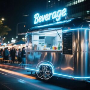 Europe Standard Food Truck Mobile Hot Dog Burger pizza Coffee Concession Food Trailer for Event Wedding