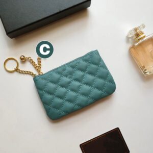 Small Wallet Card Holder Card Case Designer Handbags High Quality Caviar Cowhide Sheepskin Luxury Purses Zipper Poucht Coin Pouch Wallets Designers Woman