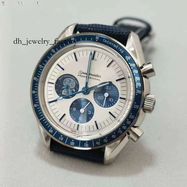 Hot Chronograph Watches Men Designer Quartz Movement Mens Watch Stainless Leather Strap Wristw f59