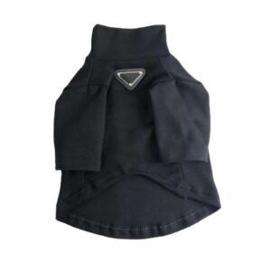 Designer Clothes Brands Apparel Bottom Coat with High Collar Underwear Small Dog Pet Clothing 71c